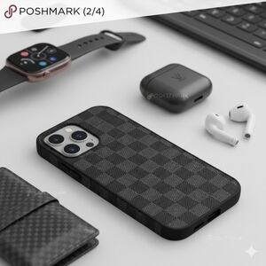 Checkered Black Phone Case For iPhone 17 Promax